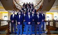 تصاویری از تیم ملی ایران در راه جام جهانی مکزیک!