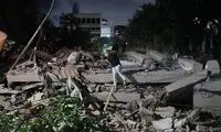 لحظه فرو ریختن یک ساختمان در ونزوئلا بر اثر زلزله
