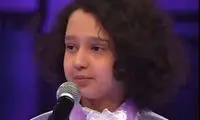 ذوق سیامک انصاری از شیرین زبانی کودک ۱۰ساله