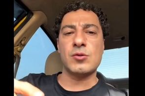 عصبانیت نوید محمدزاده از دستگیری پدر همسرش 