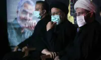 سوگواری مراسم عاشورا با حضور رئیسی