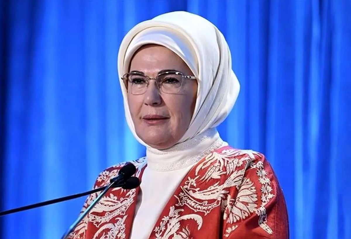 همسر اردوغان با شنیدن پایان پ‌ک‌ک گریست