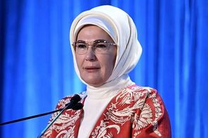 همسر اردوغان با شنیدن پایان پ‌ک‌ک گریست