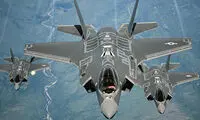هدف قرار گرفتن جنگنده F35 در آسمان ایران