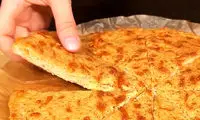 تهیه نان رژیمی جو دوسر و پنیر در کمتر از ۳۰ دقیقه