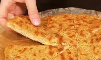 تهیه نان رژیمی جو دوسر و پنیر در کمتر از ۳۰ دقیقه