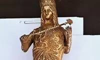 کشف یک مجسمه ارزشمند تاریخی در مراغه