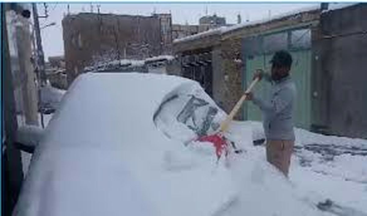   بهار به این منطقه برف ۳۰ سانتی هدیه داد! 