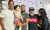 خانواده آقای غفوریان در پشت صحنه «سی صد» 