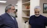 عکس دیده‌نشده از فرماندهان شهید سپاه در کنار شهید نصرالله