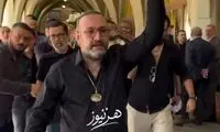 گریه‌های مهرداد ضیایی در سوگ همسرش بند نیامد
