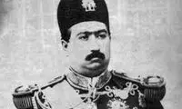 عکسی کمتر دیده‌ شده از شاه قاجار و همسرش