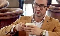 استایل زمستانی شاهرخ استخری و همسرش در قلب تهران