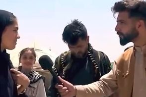 تلاش موذیانه مجری افغان برای مصاحبه ضدایرانی!