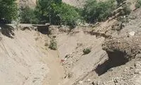 بخشی از جاده چالوس محو شد!