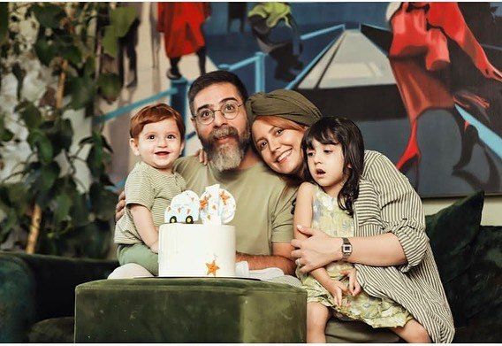 عکس خانوادگی بازیگر برنده سیمرغ جشنواره فجر