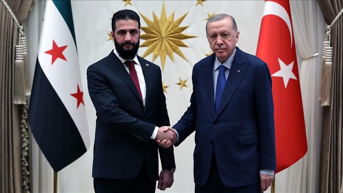   تصاویر توجه‌برانگیز از دیدار مهم جولانی با اردوغان 