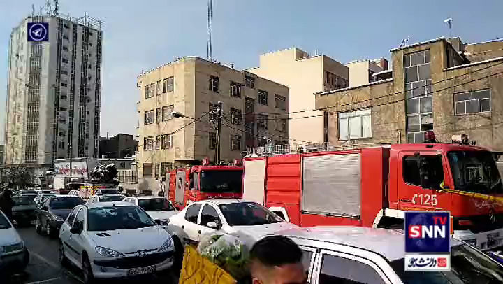 انفجار مهیب در خیابان ستارخان تهران