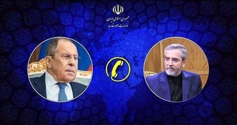 رایزنی باقری و لاوروف درباره همکاری‌‌های چند جانبه