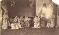 عکس دیده نشده از جشن تولد پسر ناصرالدین شاه 