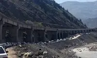 گرفتار شدن مسافران گیلان در محدوده رودبار
