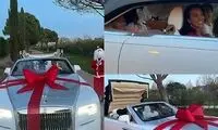 خودرویی که کادوی رونالدو در سال نو شد!