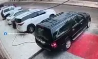 ویدئوی له شدن خودروهای شاسی بلند زیر آوار زلزله 