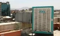 وضعیت عجیب کولرهای آبی یک آپارتمان در تهران