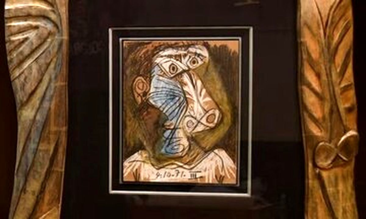 نقاشی دزدیده شده پیکاسو در یک زیرزمین پیدا شد