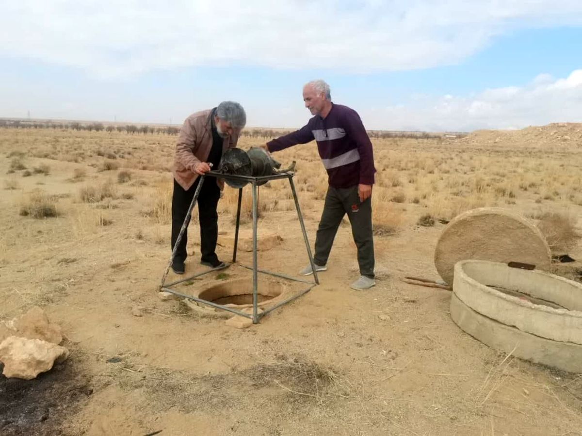   این قنات مرده پس از ۲۵ سال زنده شد 