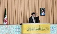 تصویری از پوستر معنادار سایت رهبر انقلاب 