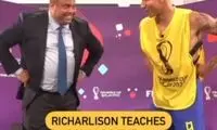 کلاس رقص ستاره برزیل برای رونالدو!