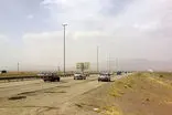 اصابت پرتابه به حوالی اتوبان تهران - قم 