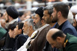تصاویری از فرزند رهبر انقلاب در حرم امام خمینی