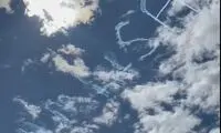‏آسمان‌نویسی اسم مهسا در سیدنی