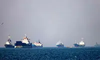 آمریکا یک کشتی مرتبط با ایران را متوقف کرد