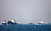 آمریکا یک کشتی مرتبط با ایران را متوقف کرد