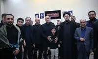 عکسی متفاوت از پزشکیان در کنار سیدیاسر خمینی