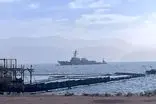ناوشکن آمریکایی سواحل اسرائیل را ترک کرد