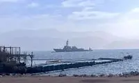 ناوشکن آمریکایی سواحل اسرائیل را ترک کرد