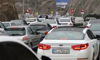 جاده‌های شمال در مسیر بازگشت مسافران قفل شد