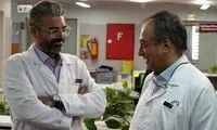 بازیگر سریال ساهره و همسرش در یک قاب عاشقانه 