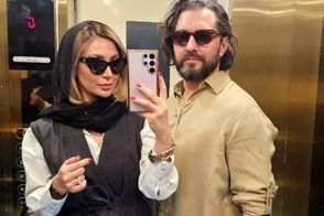 استایل زیبای همسر بهرام رادان توجه‌ها را جلب کرد