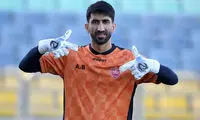 بیرانوند: پرسپولیس به خاطر هوادارانش قهرمان نشد!