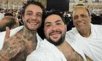 جنجال حضور یک بازیگر با بدن پر از خالکوبی در مکه