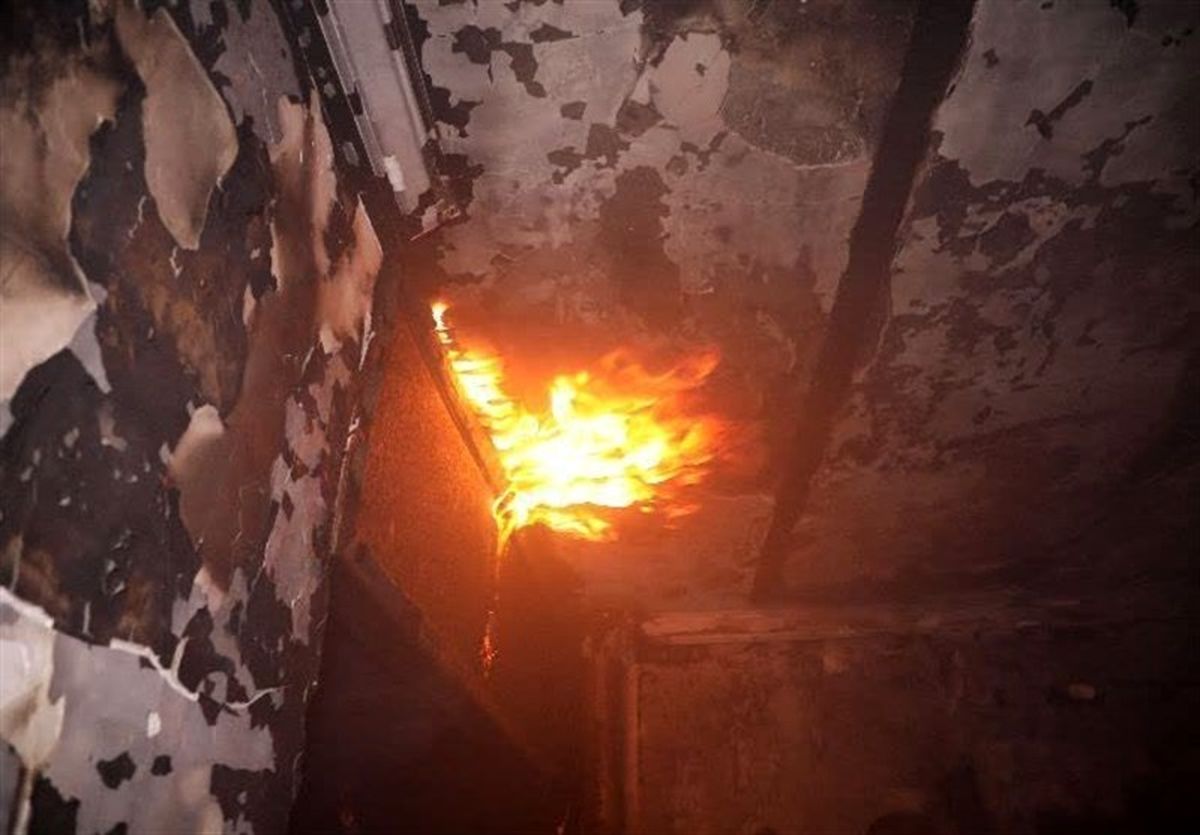۲۰ مصدوم در حادثه آتش سوزی جاده شهریار