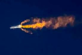 لحظه انفجار فضاپیمای غول‌پیکر ایلان ماسک