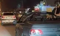 خلاقیت یک هموطن در نوشته پشت ماشینش