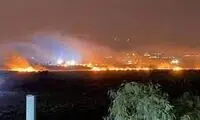 زیرنویس شبکه خبر از حمله موشکی ایران به اربیل