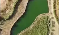 جزیره زیبای شناور و متحرک در ایران